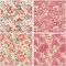 Scrapbook Paper, 24 Sheets Craft Scrapbooking Paper Floral Pad